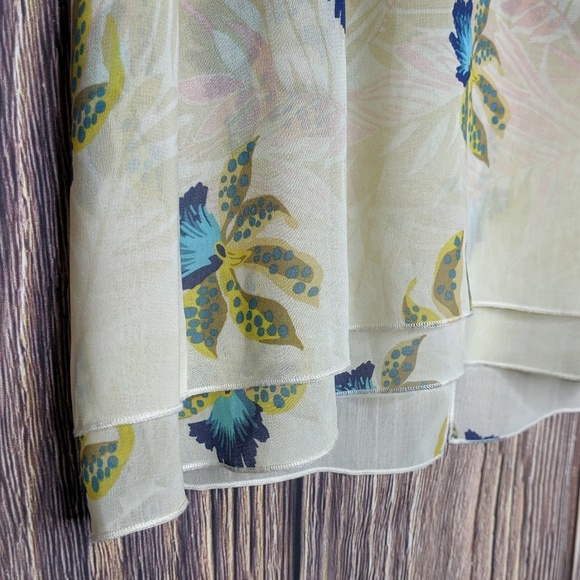 CAbi Size M Parlor Top #5216 Exotic Tropical 2017 - Picture 8 of 8